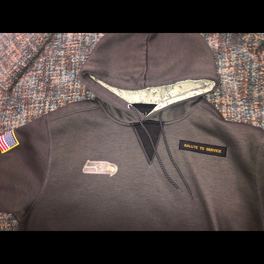 Military Tribute Seahawks hoodie